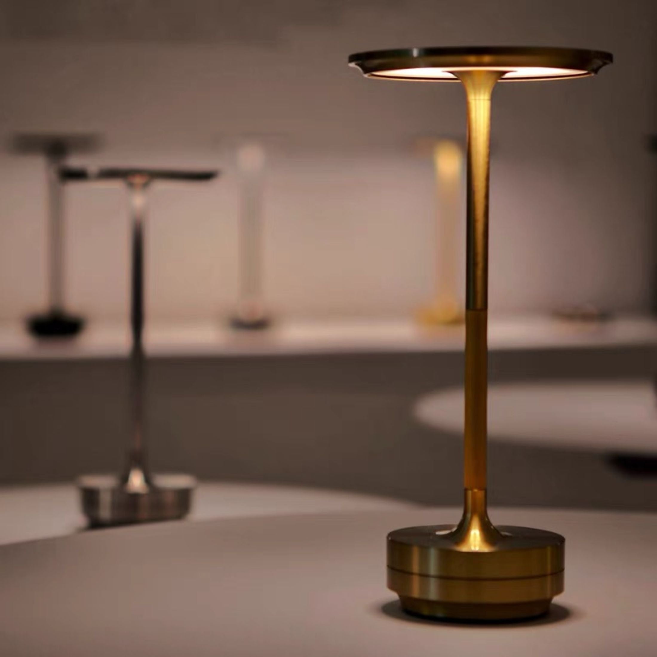 BowLift | Japanese Style LED Touch Table Lamp - ZenLight