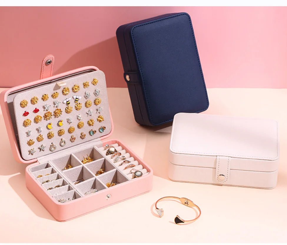 BowLift | JewelCase – Leather Jewelry Box for Rings and Earrings