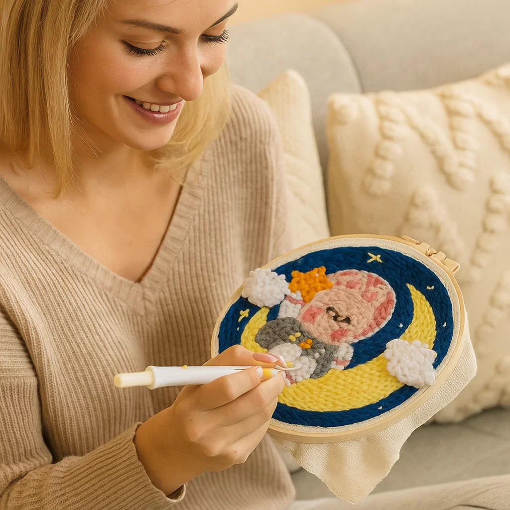 BowLift | Relaxing embroidery set with various designs