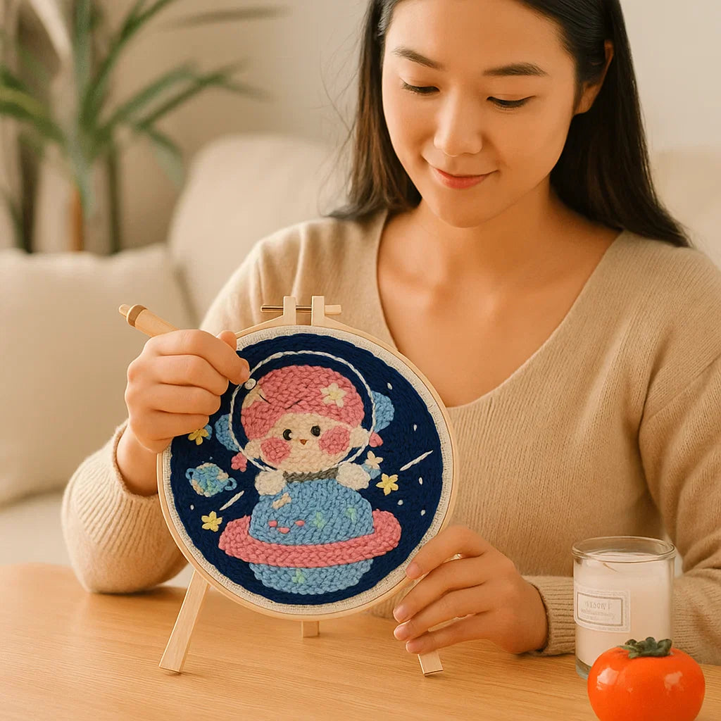 BowLift | Relaxing embroidery set with various designs