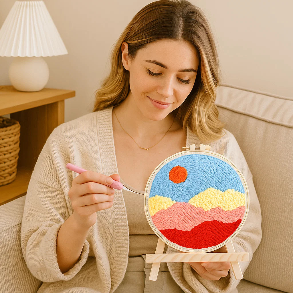 BowLift | Relaxing embroidery set with various designs