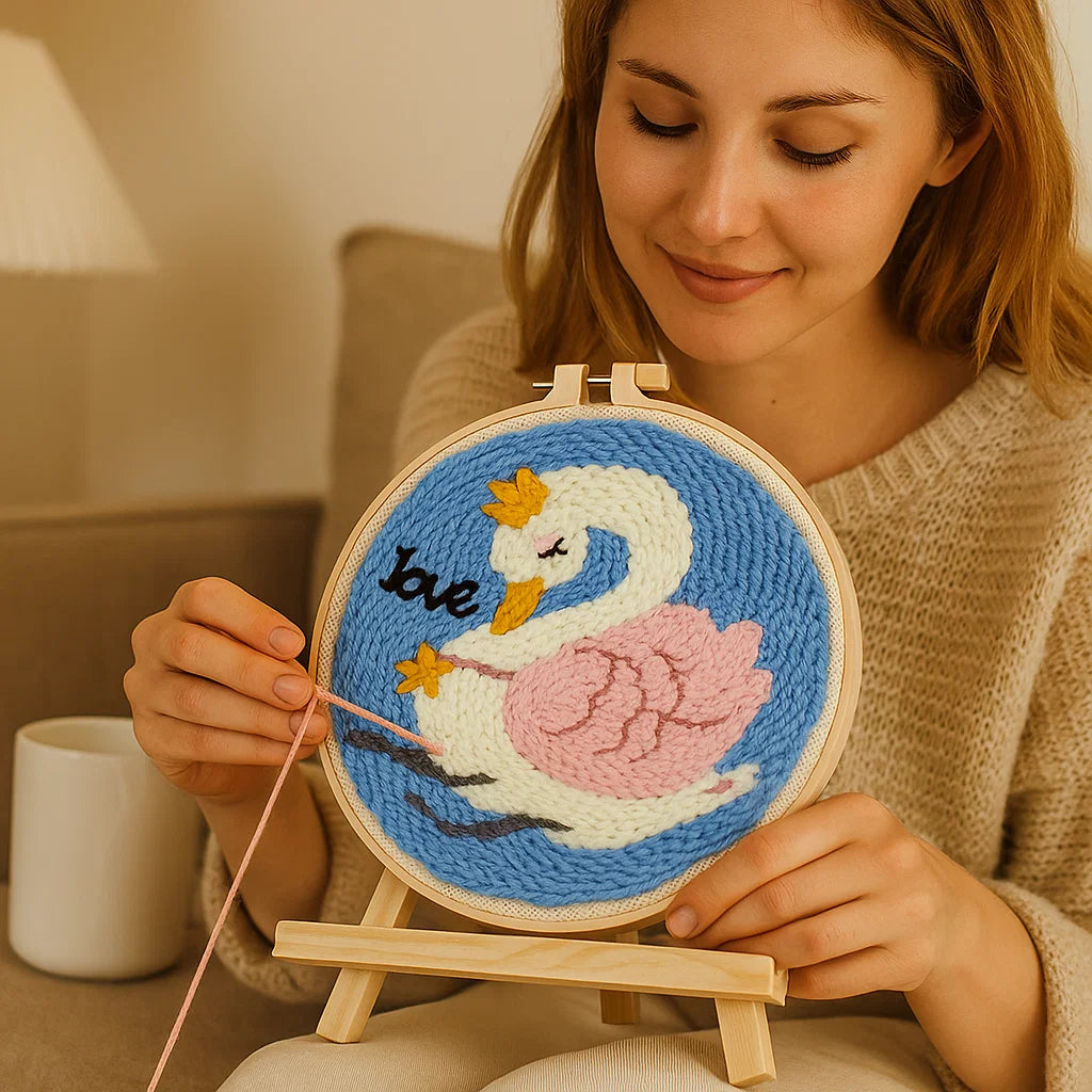 BowLift | Relaxing embroidery set with various designs