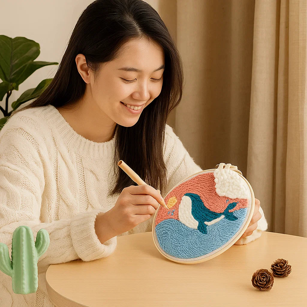 BowLift | Relaxing embroidery set with various designs