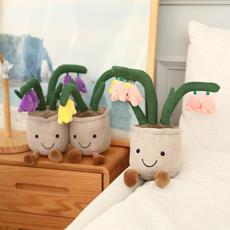 BowLift | Fuzzy Fella Flower Pot Plush