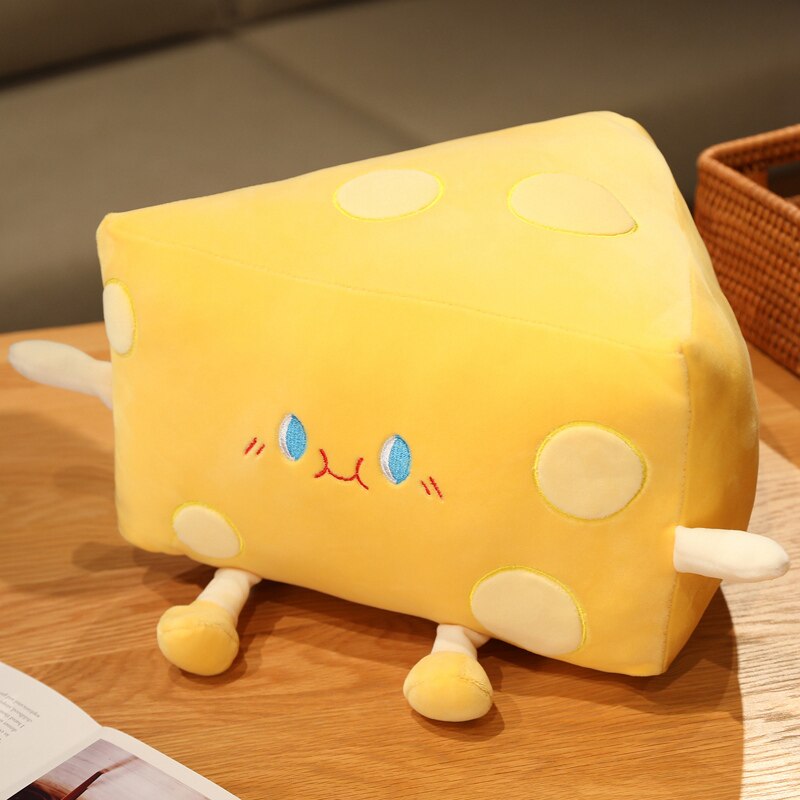 BowLift | Cute Cheese Block Plushie