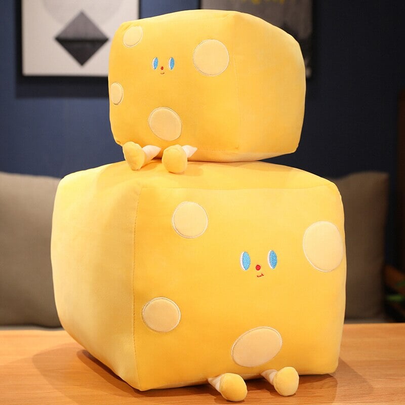 BowLift | Cute Cube Cheese Block Plushie