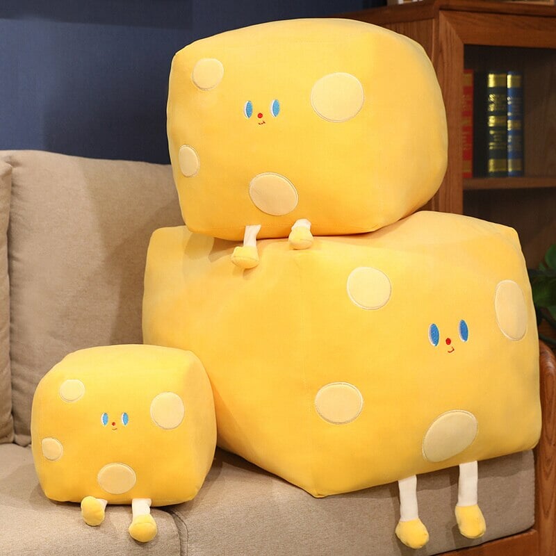 BowLift | Cute Cube Cheese Block Plushie