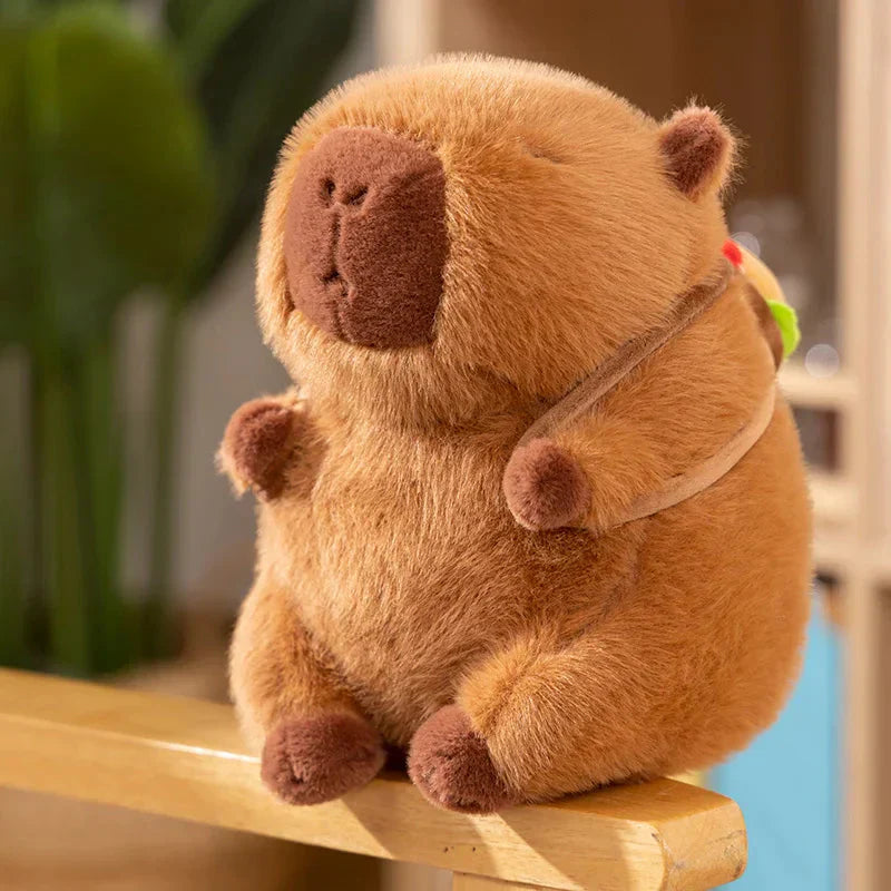 BowLift | Fluffy Capybara Burger Bag Plushies