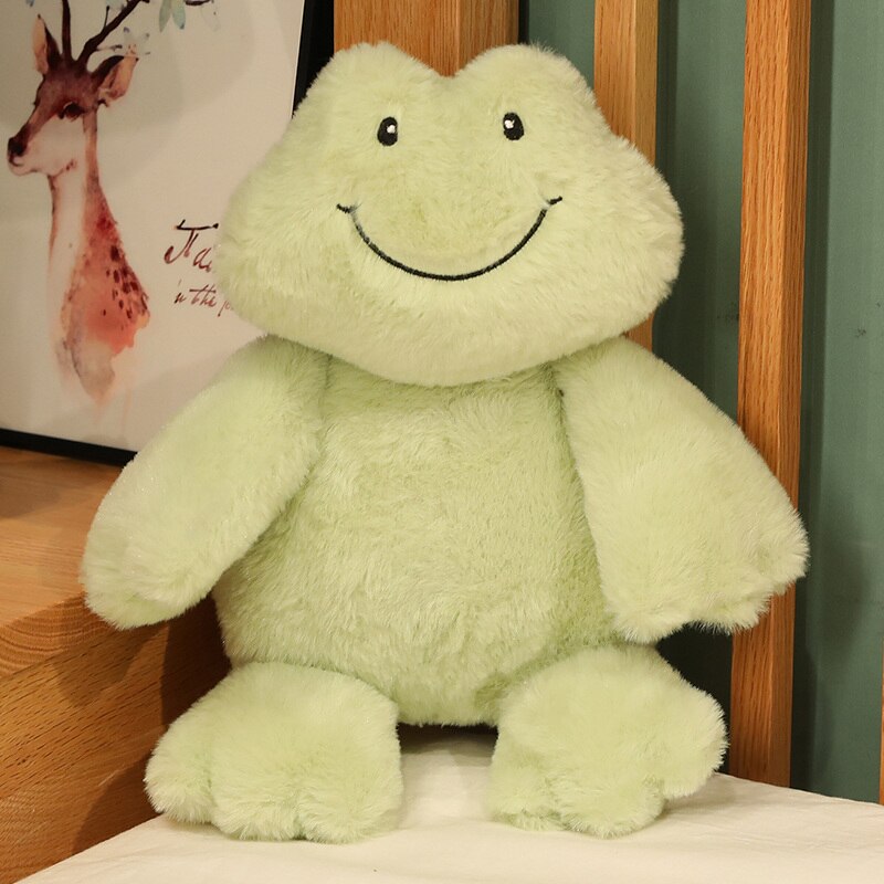 BowLift | Fluffy Cheerful Frog Plushie Collection