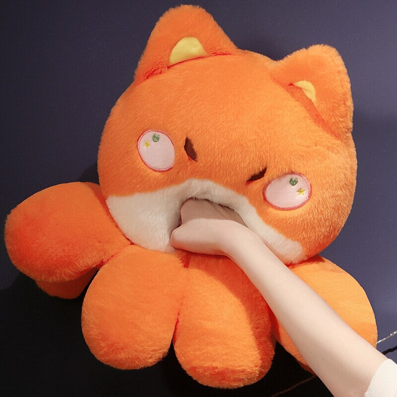 BowLift | Fluffy Octo-Animal Fox Cat Bunny Bear Plushies