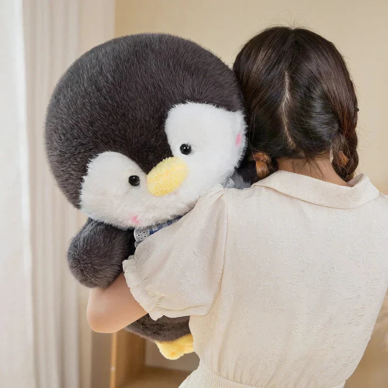 BowLift | Fluffy Penguin Squad Plushies with Bib