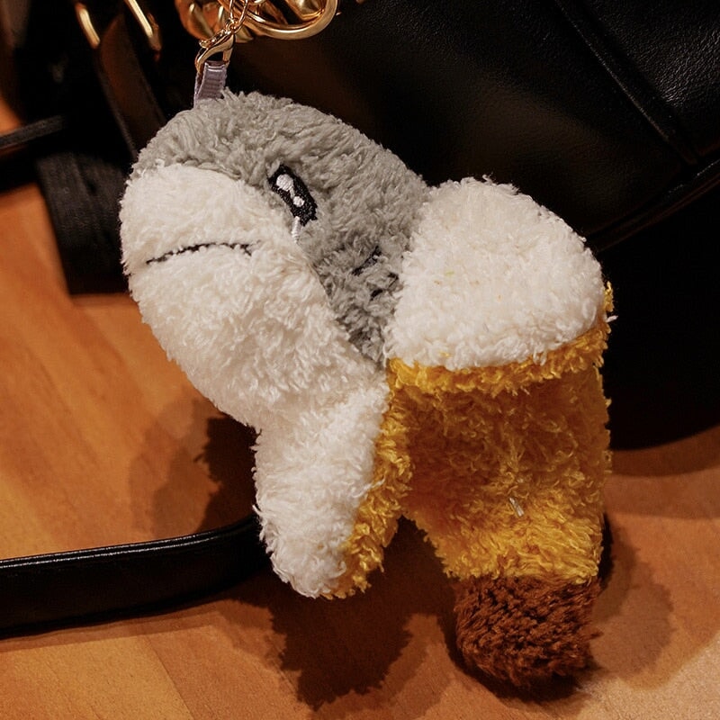 BowLift | Fluffy Shark Banana Plushie