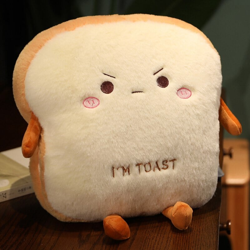 BowLift | Fluffy Toastie Bread Hand Warmer Plushies