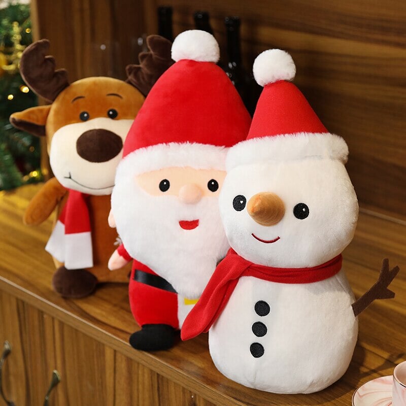 BowLift | Friendly Santa Reindeer Snowman Plushies
