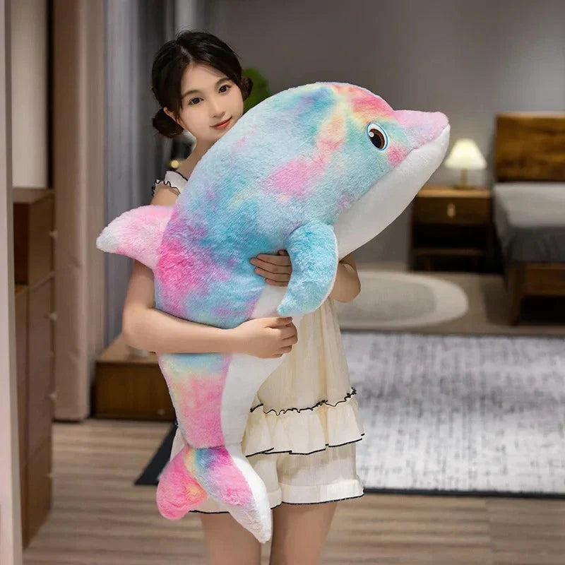 BowLift | Galaxy Rainbow Dolphin Plushies
