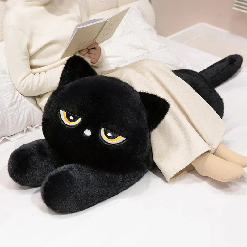 BowLift | Giant Black Grey Cat Plushies