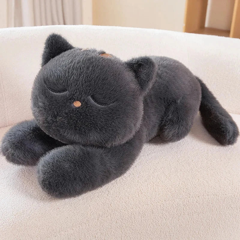 BowLift | Giant Black Grey Cat Plushies
