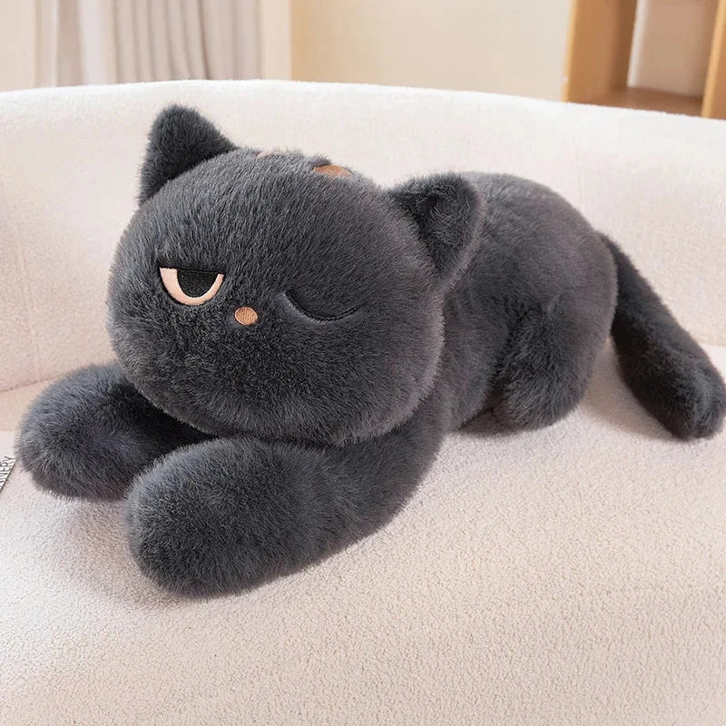 BowLift | Giant Black Grey Cat Plushies