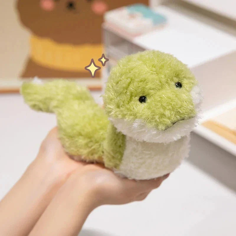 BowLift | Green Soft Fluffy Snake