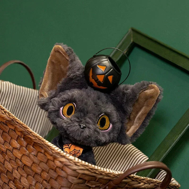 BowLift | Halloween Black Witch Cat Plushies