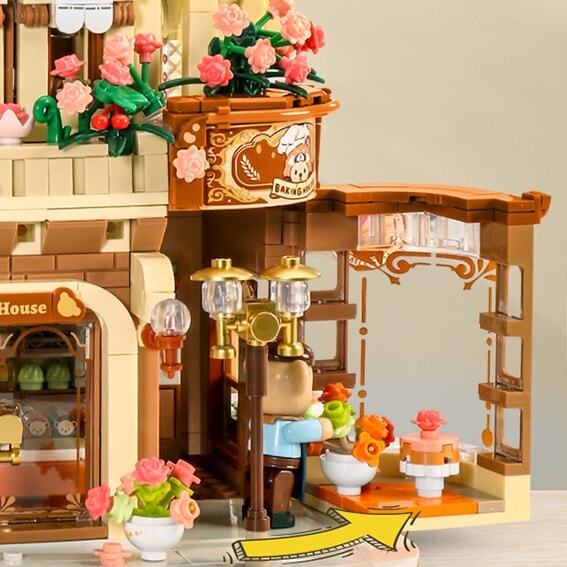 BowLift | Honey Bear Cupcakes & Cookies Bakery Micro Building Blocks