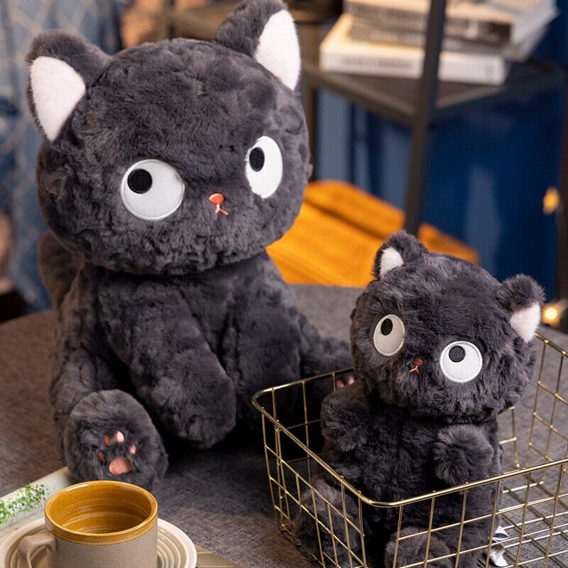 BowLift | Jiji the Cute Fluffy Black Cat Plushie | Limited stock
