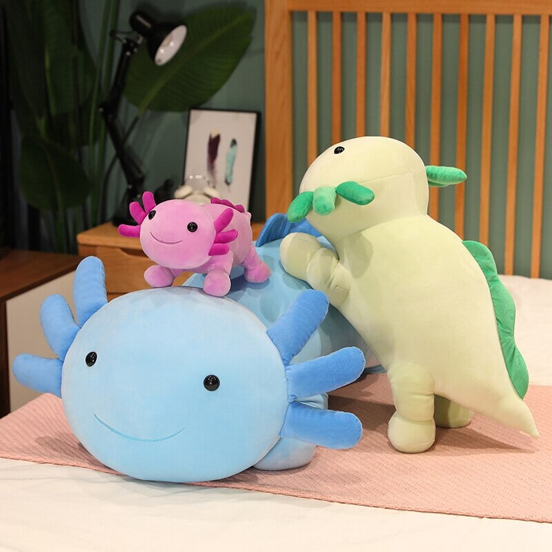 BowLift | Kawaii Axolotl Salamander Plushie Family