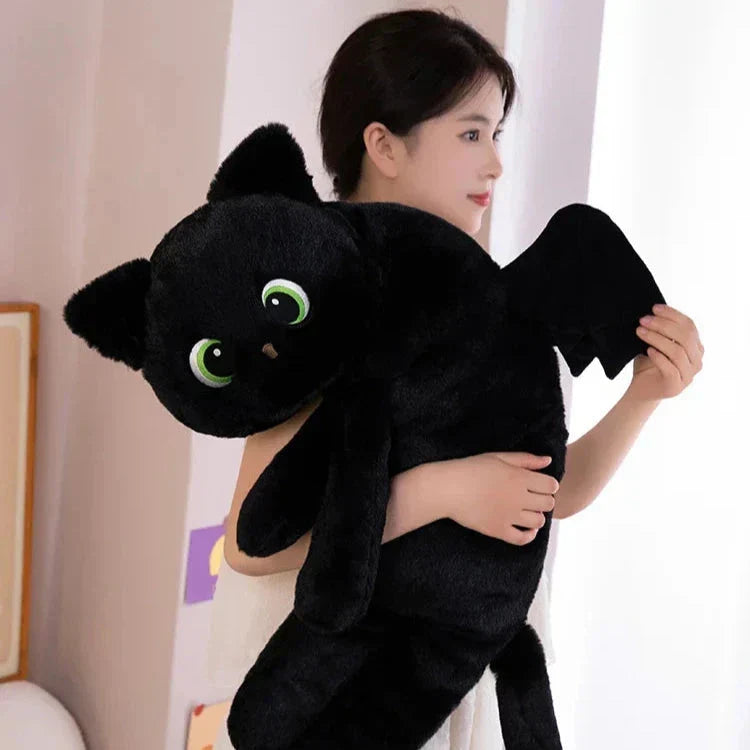 BowLift | Kawaii Black Cat with Wings Plushies