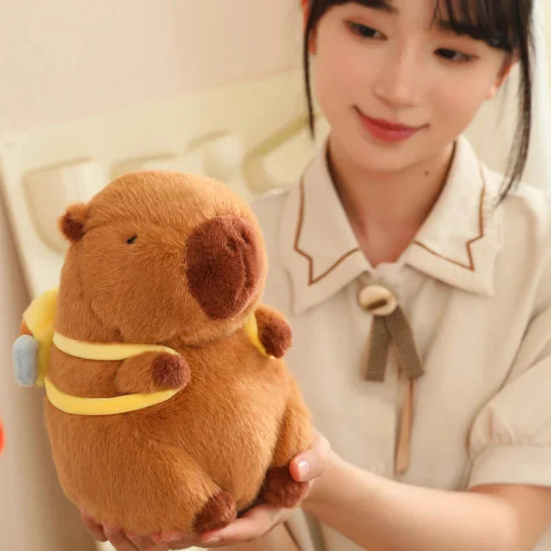 BowLift | Kawaii Capybara with Backpack Plush Collection
