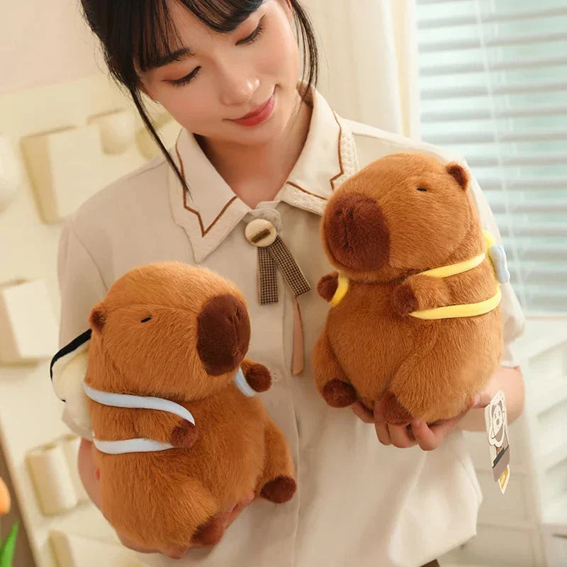 BowLift | Kawaii Capybara with Backpack Plush Collection