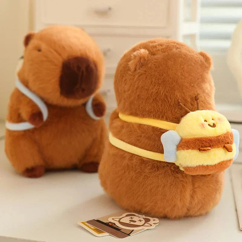 BowLift | Kawaii Capybara with Backpack Plush Collection