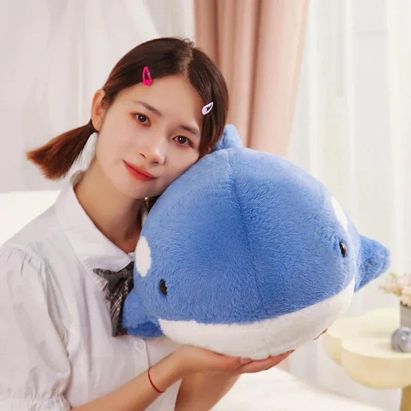 BowLift | Kawaii Fluffy Gray Blue Killer Whale Plushies