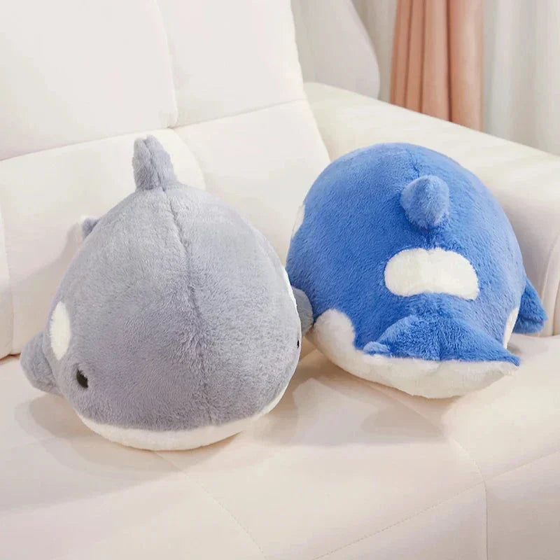 BowLift | Kawaii Fluffy Gray Blue Killer Whale Plushies