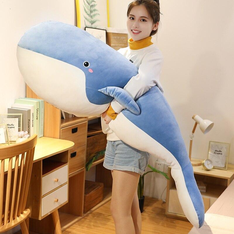 BowLift | Blue Giant Kawaii Whale Plushie