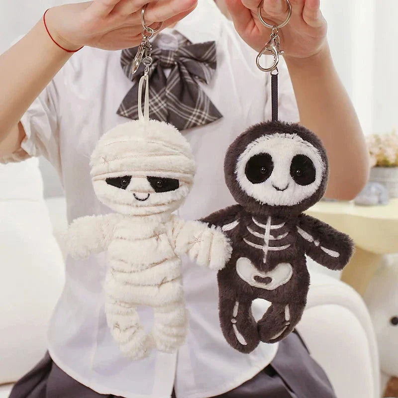 BowLift | Scary Skeleton and Mummy Halloween Plushies