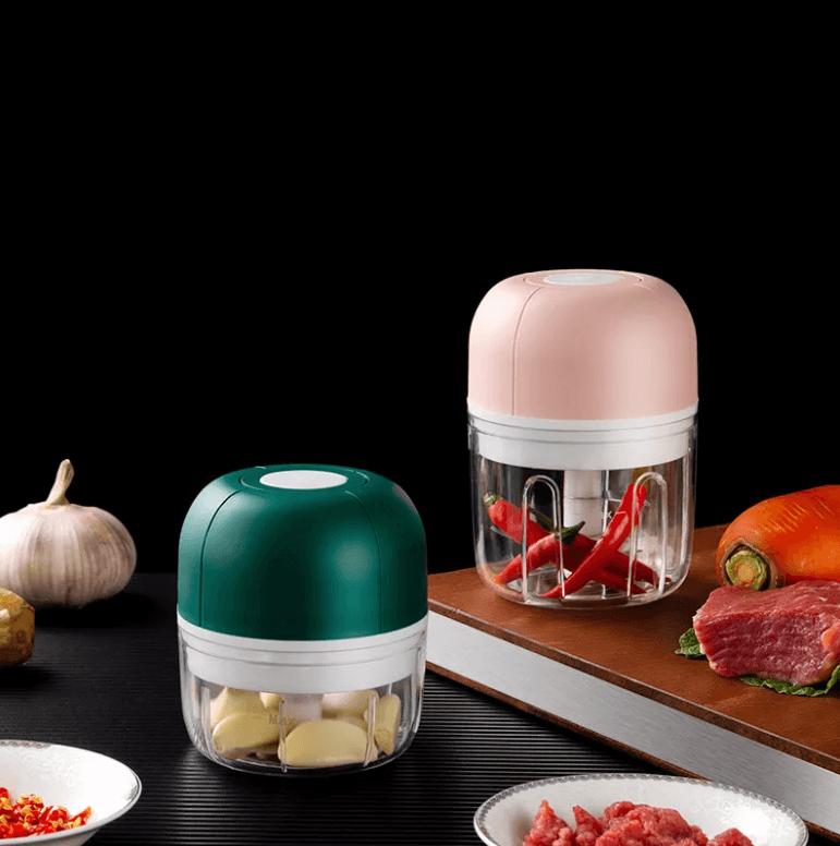 BowLift | ChopEase Electric Garlic Press – USB Rechargeable – Compact & Powerful – 250ml