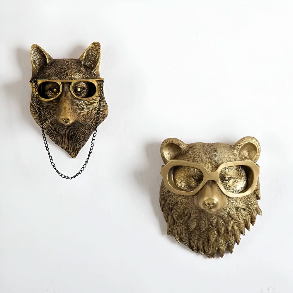 BowLift | Handcrafted Resin Animal Wall Hook Sculptures