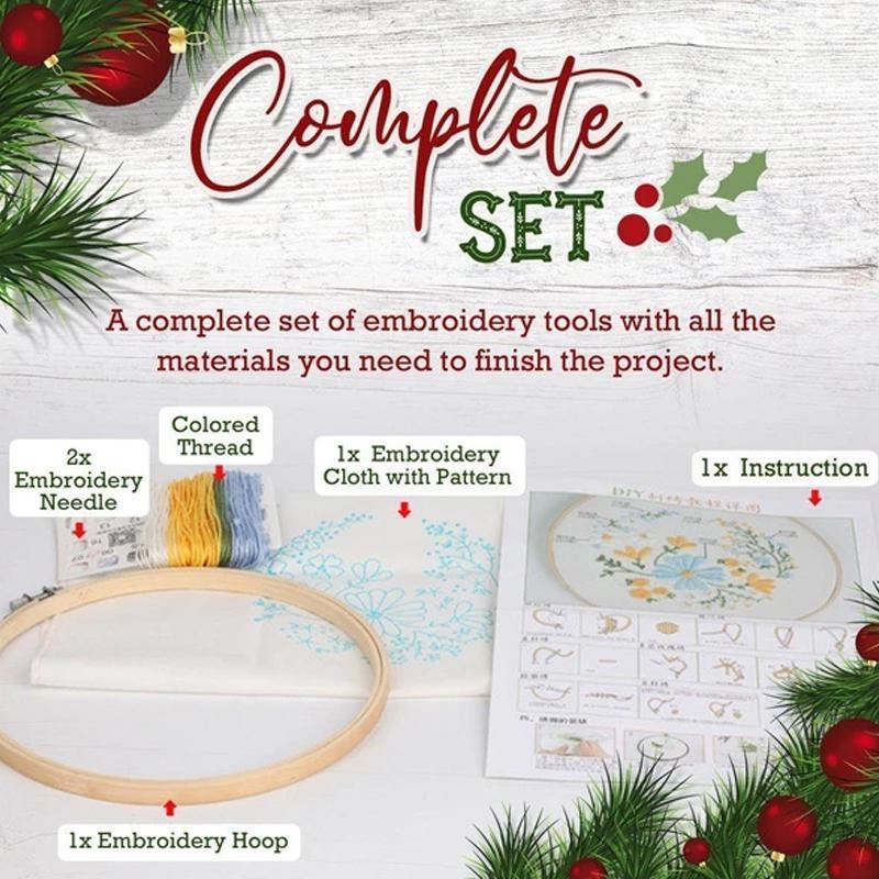 BowLift | Christmas Embroidery Kit