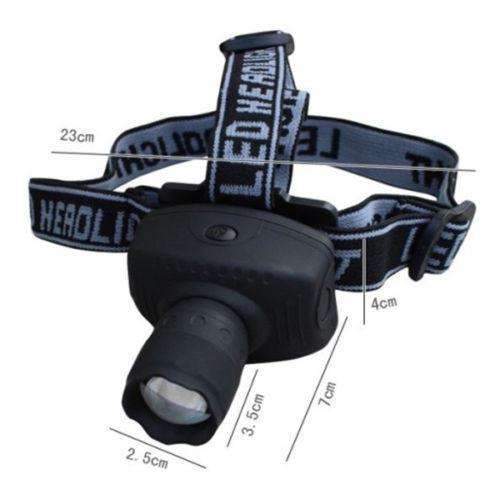 BowLift | Mini LED Zoomable Headlamp - Zoomable Head Torch Light Bike Riding Lamp For Camping