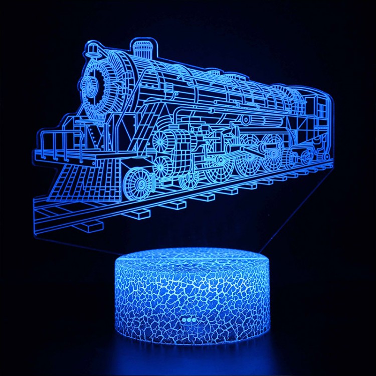BowLift | 3D Lamp Locomotive Vintage