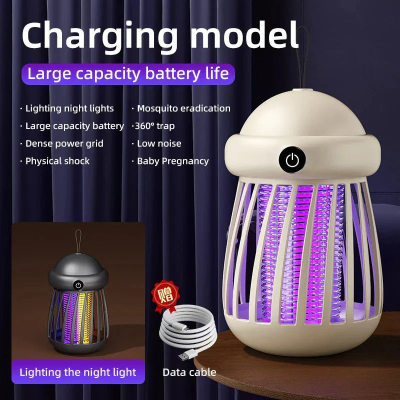 BowLift | SilentZap – Silent UV Mosquito Killer Lamp for Indoor & Outdoor Use