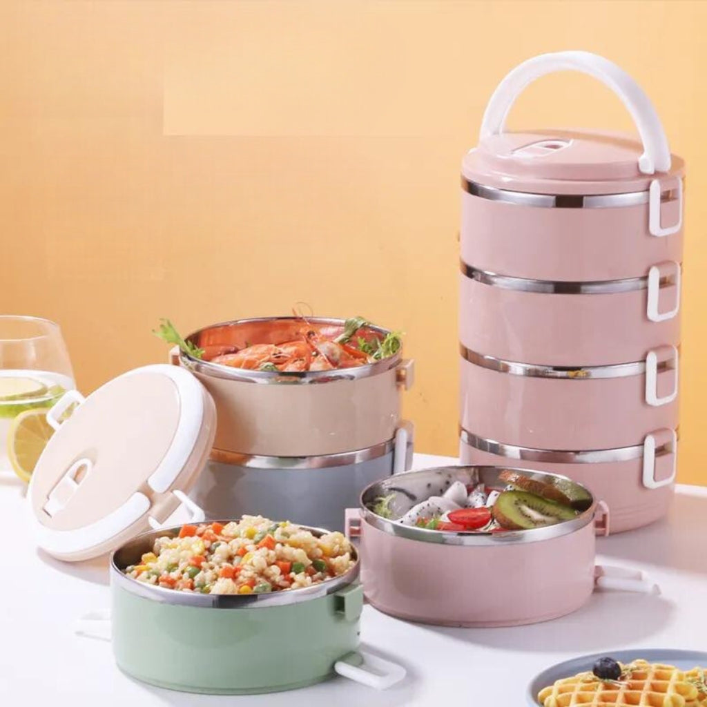 BowLift | Heat Insulated Lunch Box | Keeps Food Hot for 6 Hours, Leak-Proof & Ideal for Work, School, and Picnics