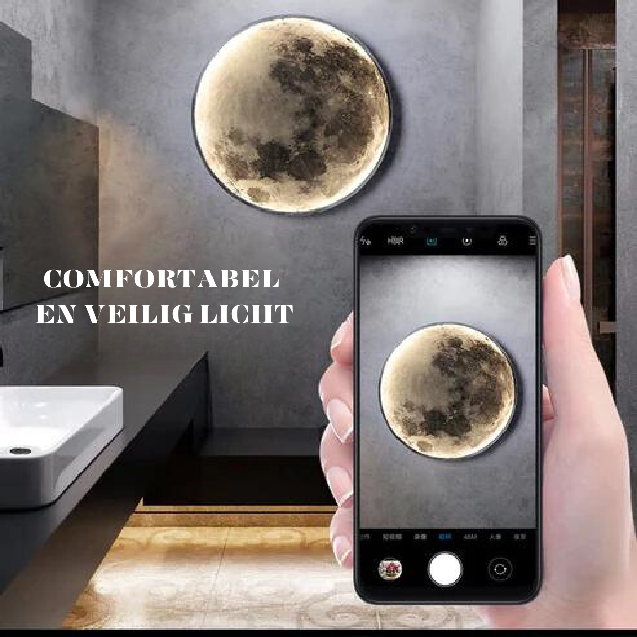 BowLift | Magical Atmosphere Moon Lamp - LunaGlow