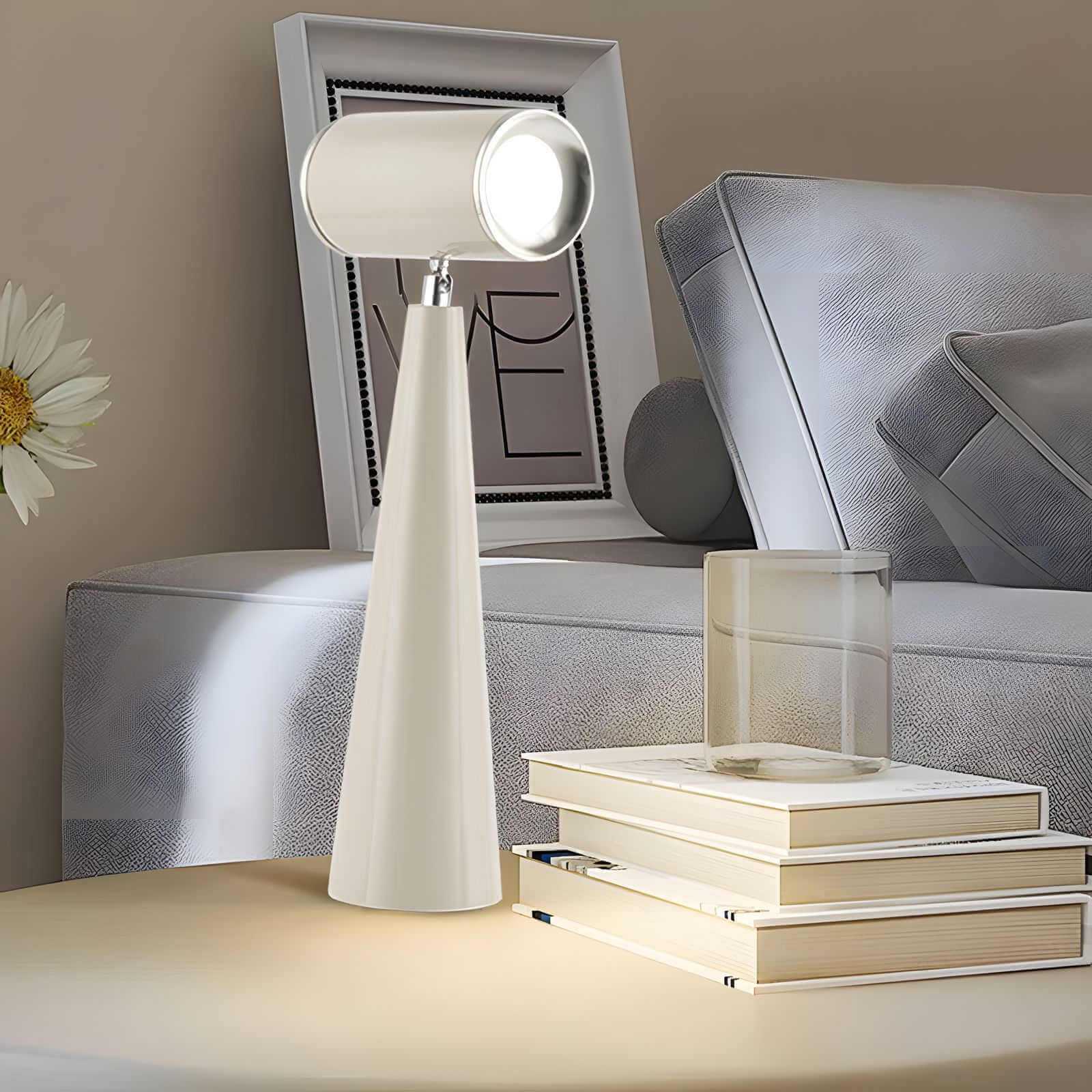 BowLift | LED Mushroom Rechargeable Portable Table Lamp