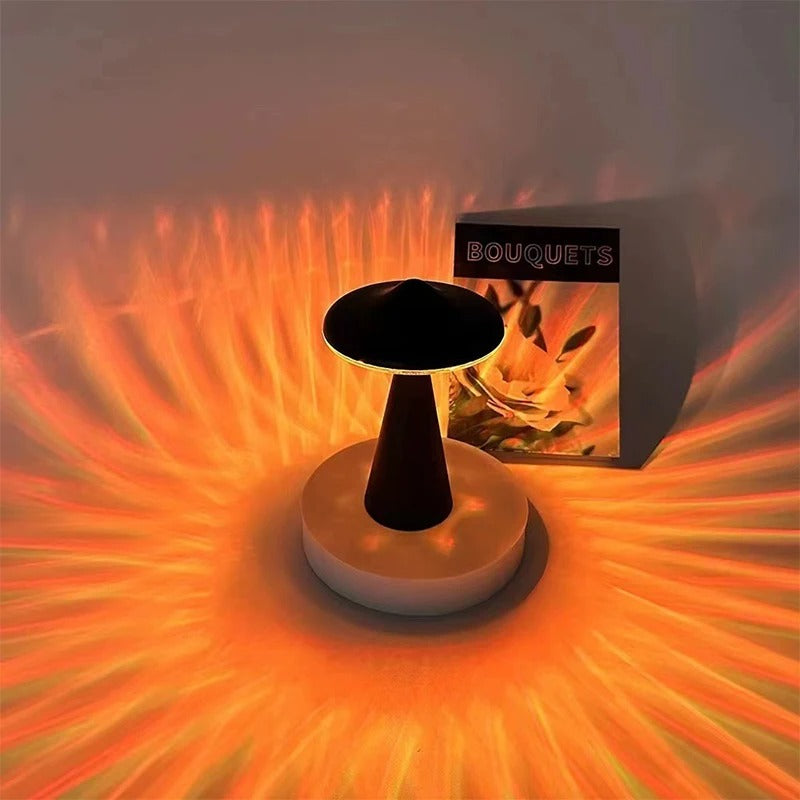 BowLift | Mushroom Table Lamp - Chic LED Table Lamp with Touch-Dim Function