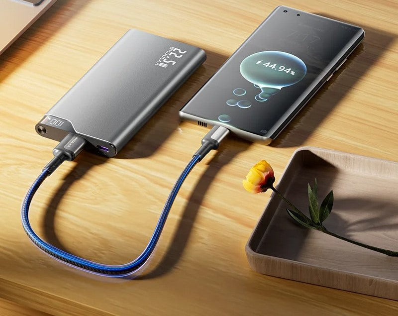 BowLift | All-in-One Power Bank with 4 Built-In Cables - 10000mAh Portable Fast Charger