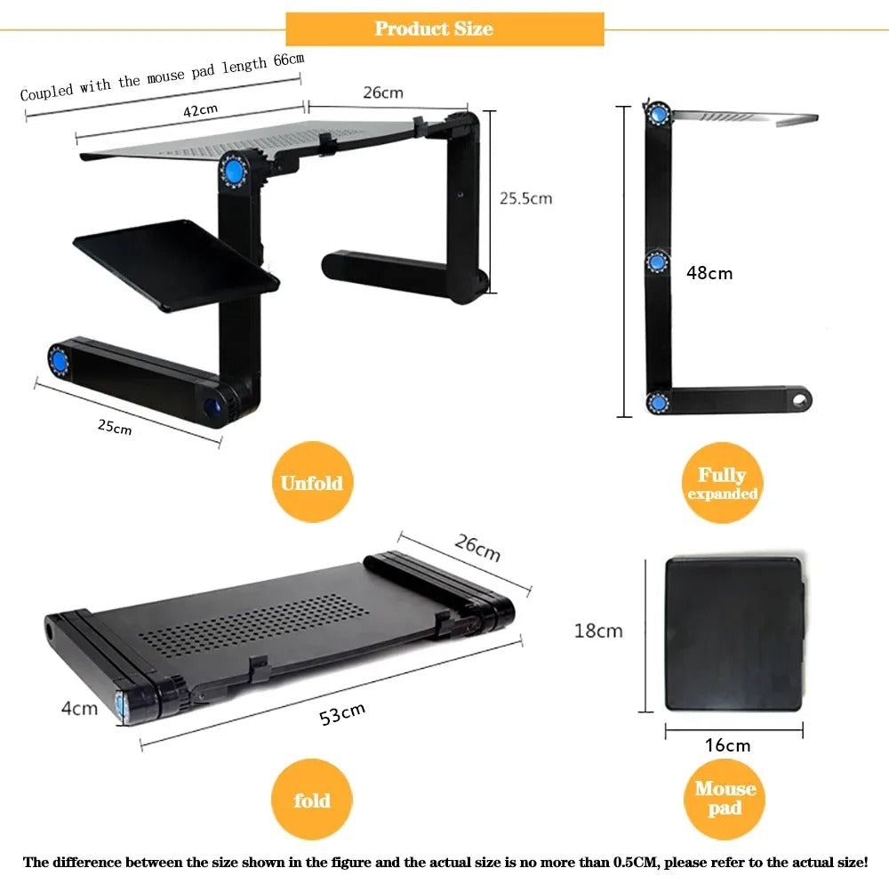 BowLift | Adjustable Laptop Stand for Couch & Bed | Comfortable Workstation