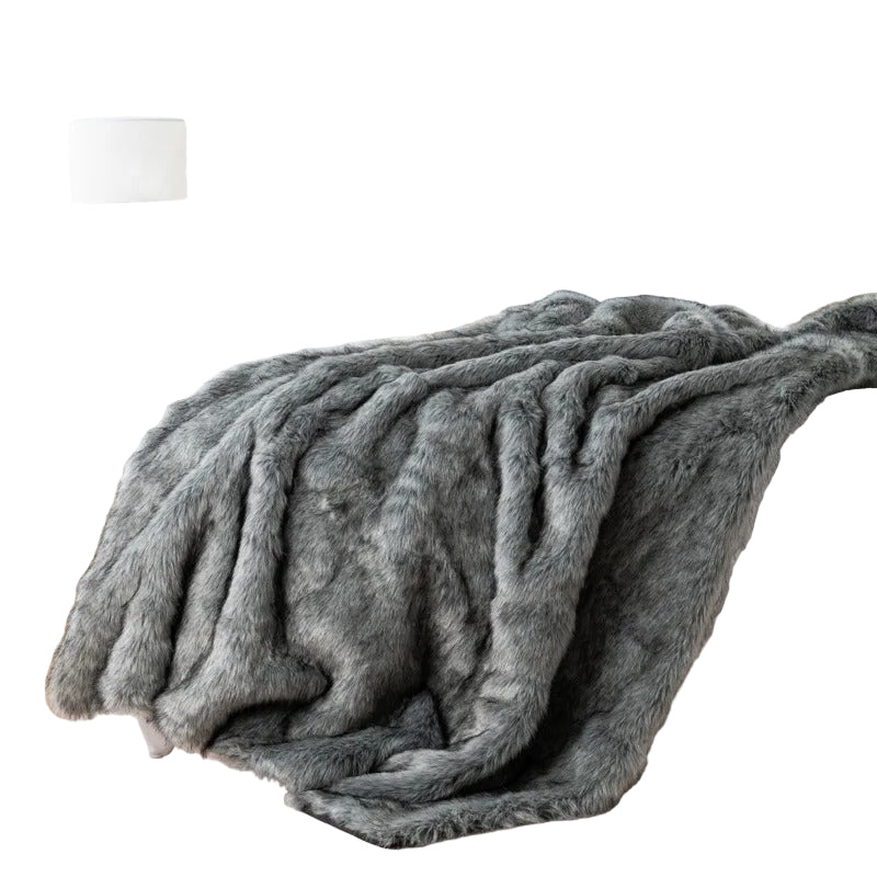 BowLift | Soft and Plush Blanket Winter Pattern Comfort with Delicate Fur