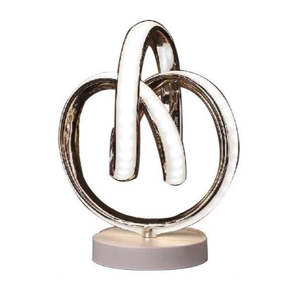 BowLift | Luminare - Modern LED Table Lamp with Curved Design and USB Connection