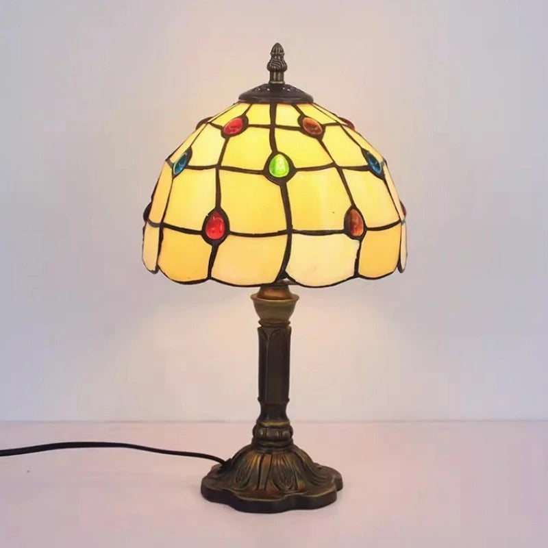 BowLift | LumiTiffany | LED table lamp in vintage design